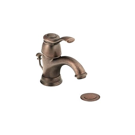 Moen Oil Rubbed Bronze One-Handle Bathroom Faucet 6102ORB